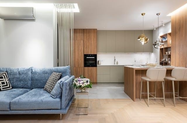 Furnished home interior